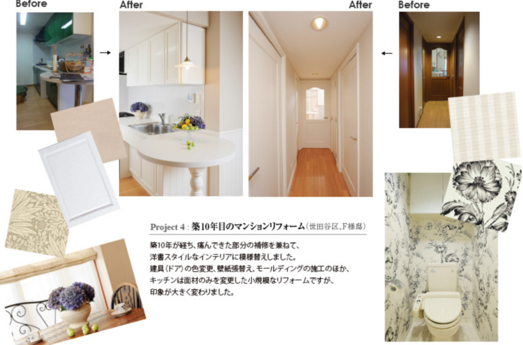 プチリフォーム事例 壁を変えるだけで海外インテリアのような住まいへ デコール東京 女性建築家と進めるプレミアムリフォーム インテリアコーディネート